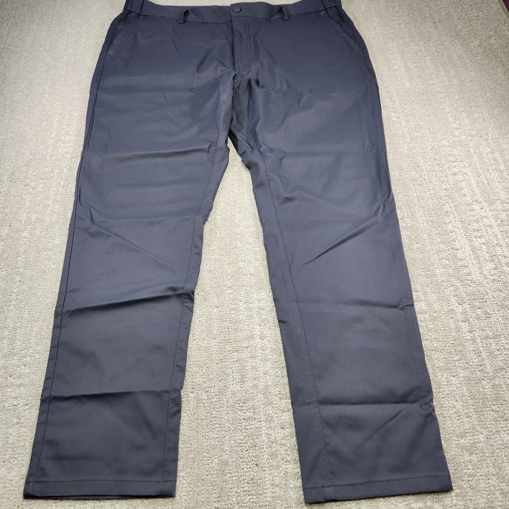 Jack Archer Jettsetter Pants Men 40x32 Charcoal Performance Chino Elastic Waist